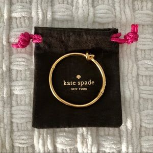 Kate Spade Sailors Knot bracelet in gold